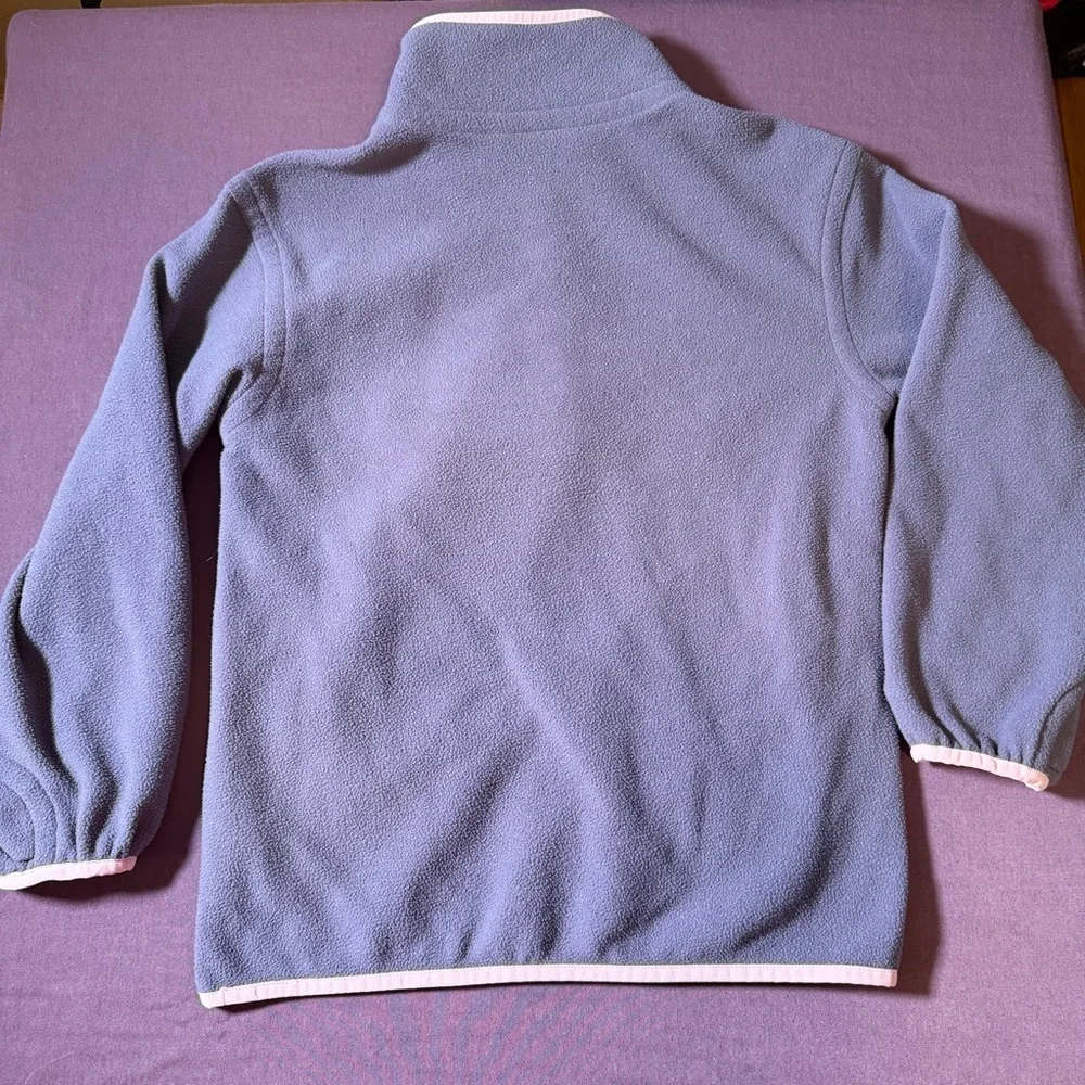 Athleta Girl Cold Snap Sweatshirt Fleece Dusty Violet/Pink - Girls Size M/8-10 - Picture 6 of 6